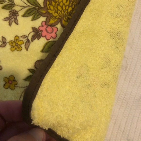 ✨Almost New✨ Vintage MCM Wabasso x Royal Doulton Terrycloth Apron - Picture 5 of 5